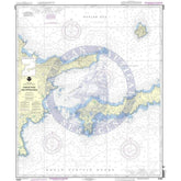 NOAA Nautical Chart 16463: Kanaga Pass and approaches